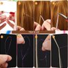 50Inch Tinsel Hair Extensions Kit with Tools 12Colors 2400 Strands Sparkling Shiny Hair Tinsel Kit for Women Girl For Christmas New Year(50 Inch, 12 colors+tools kit)