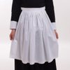 GRACEART Pilgrim Pioneer Colonial Girl Costume Accessories 100% Cotton Apron & Bonnet (US Size-06,Bonnet & Apron)