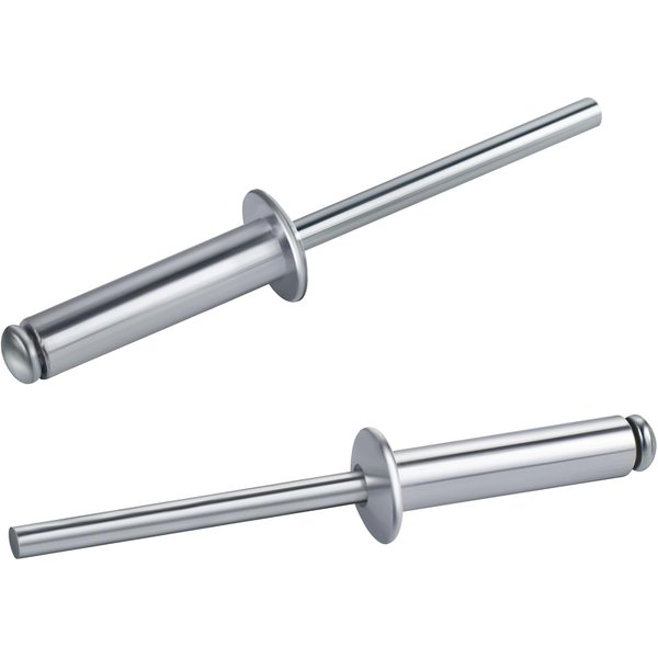 250 PCs 5/32'' x 3/4''Aluminum Blind Rivets, Pack of 250 CT 4mm x 20mm Pop Rivets with Aluminum Grip and Steel Mandrel
