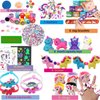 Huastyle 102Pcs Unicorns Party Favors for Kids Girls 3-4-8-12, Birthday Gift, Small Bulk Toys Treasure Box Toys for Classroom Reward Carnival Prizes, Easter Goodie Bag Stuffers Pinata Fillers