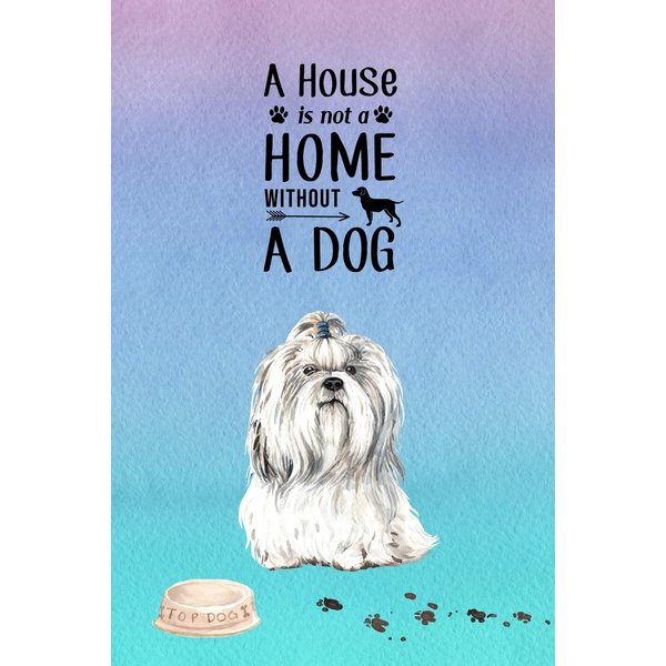 A House is Not a Home Without a Dog: Password Logbook in Disguise with Cute Shih Tzu Cover (Discreet Password Keeper/Organizer)