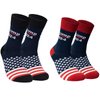 2 Pack Trump 2024 Socks Men Women Novelty Cotton Crew Sock