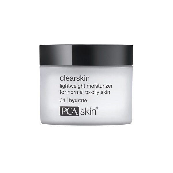 PCA SKIN Clearskin Lightweight Face Moisturizer for Oily Skin, Daily Hydrating Facial Moisturizer for Oily, Acne-Prone, and Sensitive Skin, Quick Absorbing, Reduces Discolorations, 1.7 oz Jar