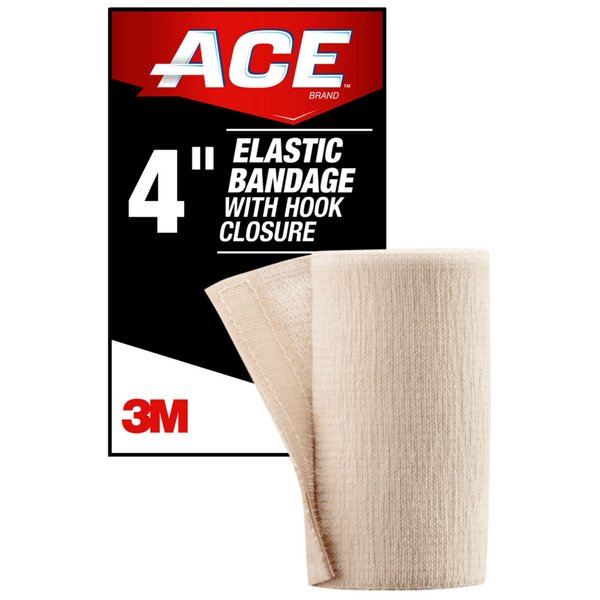 ACE Elastic Bandage with Hook Closure, 4 Inches 1 ea