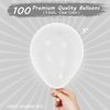 Clear Balloons 5 Inch 100 Pack, JOGAMS Mini Balloons Transparent Balloons for Baby Shower Birthday Wedding New Year Champagne Theme Party Decorations