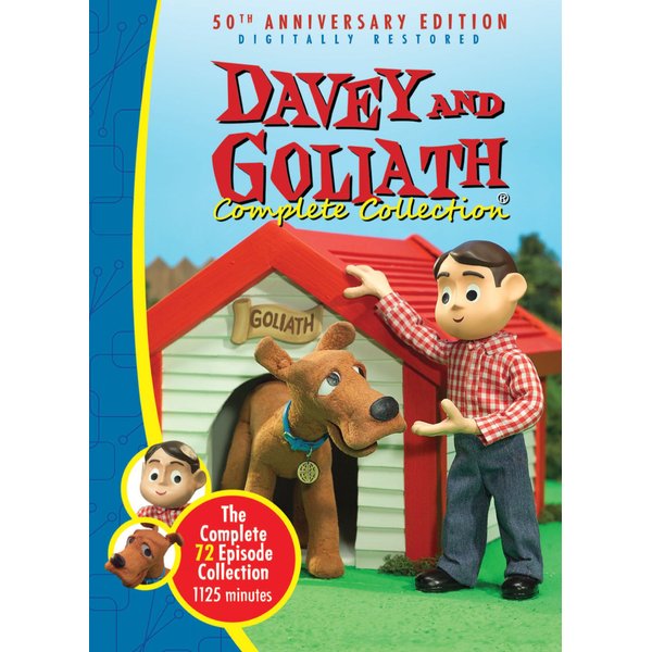 Davey & Goliath Complete Collection -72 Episodes - 5 DVD Box Set