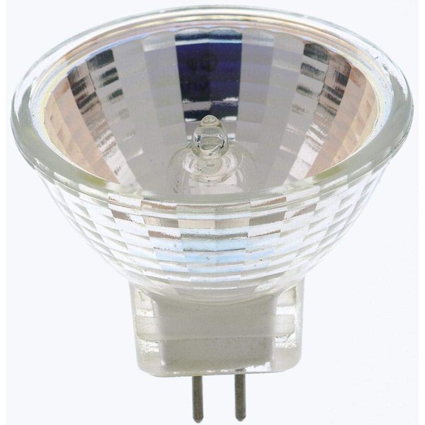 Satco S3194 5 Watt MR11 Halogen GZ4 Base 12 Volt Clear NSP 9 Beam Pattern Light Bulb, No Lens, White, 1 Count (Pack of 1)