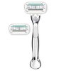 Gillette Venus Deluxe Smooth Sensitive Women's Razor Handle + 2 Blade Refills