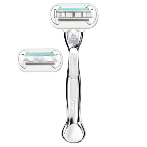 Gillette Venus Deluxe Smooth Sensitive Women's Razor Handle + 2 Blade Refills