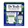 Dr Teal's Eucalyptus & Spearmint Epsom Salt and Foaming Bath Sampler Set, 2 Piece