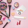 5pcs Makeup Spatula Korean Set,Including Picasso Spatula Makeup Korean Stainless Steel Makeup Palette Acrylic Cosmetic Palette,Makeup Mixing Palettes Cosmetic Spatula Tool