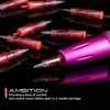 Ambition 20Pcs Disposable Tattoo Cartridge Needles Bugpin 1RL - 0.25MM Permanent Makeup Eyebrows Eyeliner Lips & SMP Tattoo Cartridge Supplies for Rotary Tattoo Pen Machine (0801RL)