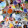 AOWDIAO 200 Pcs Volleyball Stickers for Water Bottle Volleyball Gifts for Teen Girls Volleyball Stuff