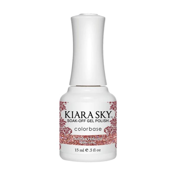 Kiara Sky Gel Polish Pink Tones 0.5 Fl Oz (Tahitian Princess)
