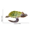 Fantarea Sea Marine Animal World Turtle Model Figures Bath Cake Decoration School Classroom Project Imitation Ornament Gifts Cognitive Toys for Boys Girls Kid 5 6 7 8 Years Old