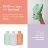 HAAN Foaming Hand Soap Refill | Moisturizing Liquid Hand Soap for Dry Skin | Multi Purpose Hand Wash with Aloe Vera & Cocos Nucifera | Bathroom Soap w/Pump Dispenser | Sunset Fleur - 23.67 Fl Oz