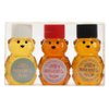 Manoa Honey Bears Gift Set with Ohia, Macadamia Nut and Pele's Gold Honey