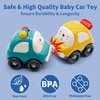 MOONTOY Toddler Toys Cars for 1 2 3 Year Old Boy, 1 Year Old Christmas 1st Birthday Gifts Baby Toys 12 18 Months Kids Trucks Toddlers 1-3 Push Go Toys for Ages 2-4 0-2 1-2 2-3 Friction Powered 3 Pack