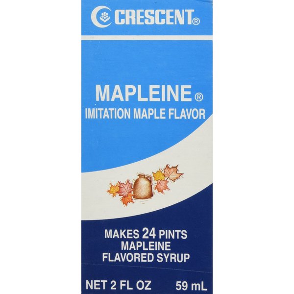 Crescent Mapleine Imitation Maple Flavoring 2oz Bottle (Pack of 1)