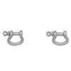 Seachoice Galvanized Anchor Shackle, 1/4 in, 1,100 Lbs. Max Load, Pack of 2 Grey