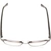 Foster Grant Men's Donovan Square Reading Glasses, Gunmetal/Transparent, 53 mm + 1.75,1018298-175.COM
