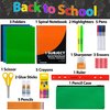 School Supplies Kit for Girls, Boys Back to School Supplies Bundle Pack 30 Piece School Supply Box Set for Kids Kindergarten, Elementary K-8 Includes Notebook, Folders, Pens, Pencils, and More