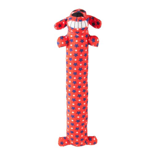 Multipet Rainbow Loofa Plush Dog Toy, 12"