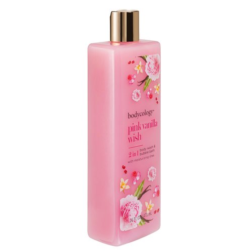 Bodycology Pink Vanilla Wish Body Wash Women 16 oz