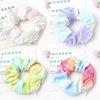 12 Pcs Premium Velvet Hair Tie Scrunchies for VSCO Girls & Women, original hidden pocket scrunchie with Zipper Pocket Stash Chiffon Tie Dye Scrunchie Storage for Women Girls Hair Accessories (tie dye Velvet)