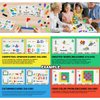 Number Blocks, Math Manipulatives 100 Snap Cubes with 30 Activity Cards, STEM Toy Learning Math Games for Kids 3 4 5 6 7 8+ Year Homeschool Supplies Birthday Gift, 148PCS