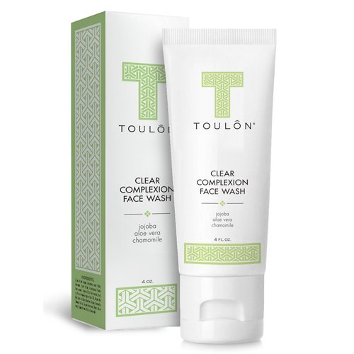TOULON Aloe Vera Face Wash - Anti Aging Face Cleanser for Oily Skin & Clear Complexion. Antioxidant Facial Cleanser For Women and Men