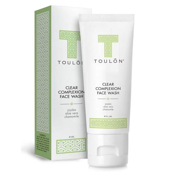 TOULON Aloe Vera Face Wash - Anti Aging Face Cleanser for Oily Skin & Clear Complexion. Antioxidant Facial Cleanser For Women and Men