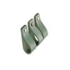 Brute Strength - Leather Drawer Pulls - Pale Green - 12 pcs - 6-1/2 x 1 ’’ - Leather Handle - Leather Dresser Pulls - Cabinet knobs Dresser knobs - Dresser Handles