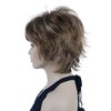 Lydell Short Layered Shaggy Wavy Full Synthetic Wigs (V6 Light Reddish Brown with Blonde Highlight)