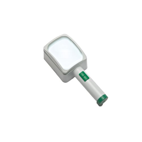 LS&S Super Bright Stand Magnifier 3X, 100x75mm