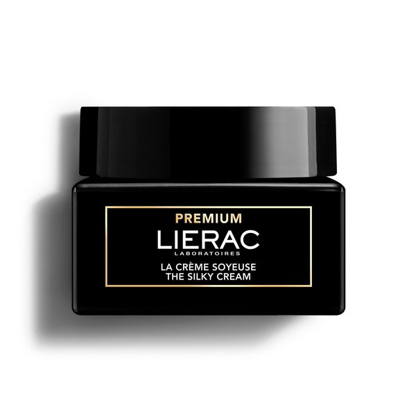 Lierac|Premium Silky Cream - Age Defying Face Cream - Hydrating Face Moisturizer for Women with Niacinamide & Hyaluronic Acid - Tightens & Smooths Skin - 50ml Jar