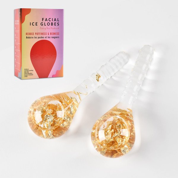 Ice Globes Upgraded, Cryo Stick Ice Globes for Face Eye Neck Relief Massage, Cooling Ball with Anti-Slip Handle to Tighten Skin, Reduce Puffiness and Dark Circles, Anti-Aging, Beauty Skin Care Tool