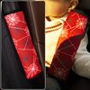 Spider Seat Belt Cover for Kids, Seat Belt Pad for Boys, Car Seat Straps Shoulder Pads for Kids, Kid's Seat Belt Cushion, Shoulder Strap Pad, 1 Piece（RED)