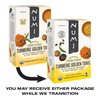 Numi Organic Golden Tonic Turmeric Tea, 15 Tea Bags (Pack of 3) With Lemon Verbena & Lime, Caffeine Free, Packaging May Vary