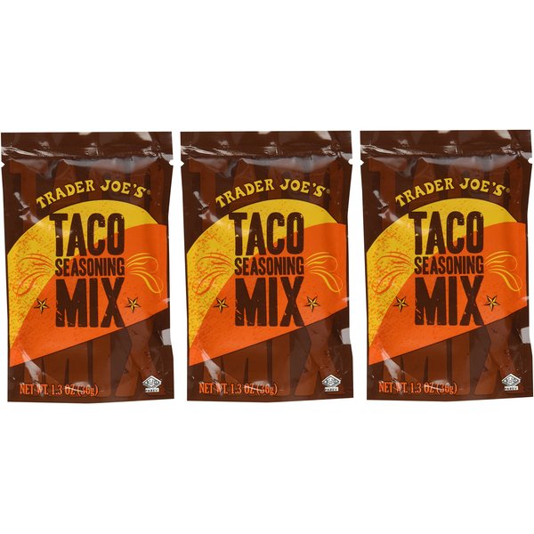 Trader Joe's Taco Seasoning Mix - 3 Pack