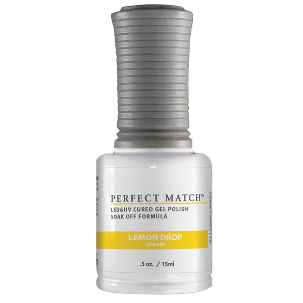 LeChat Perfect Match Gel Polish, Lemon Drop, 0.5 Fl Oz (PMS118)