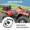 Zreneyfex Ignition Coil and Spark Plug Kit Compatible with Arctic Cat 700 EFI Compatible with Kawasaki KFX400 Compatible with Suzuki LT-A700X KingQuad Quad Runner Compatible with Raptor 660 YFM660