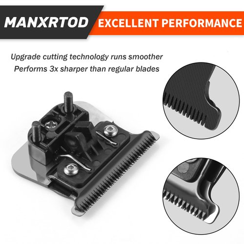 GRAPHITE 3.0 Replacement Blade for All BaBylissPRO FX787 & FX726 Trimmers, Ultra Precise FX707B Replacement Blades Compatible with BaByliss Trimmer Blades, Black