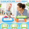 Officygnet 2 Pack Magnetic Drawing Board, Toddler Toys Ages 1-2 & 2-3 Boys Girls, Doodle Board Pad Learning and Educational Toys for 1 2 3 Year Old, Christmas Birthday Gifts for Baby Kids
