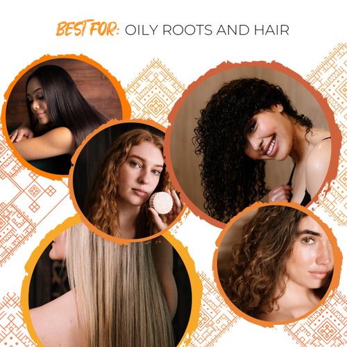 Viori Citrus Zest Essential Oil Shampoo Bar Made with Rice Water - Handcrafted All Natural Shampoo Bars - Sulfate Free Shampoo