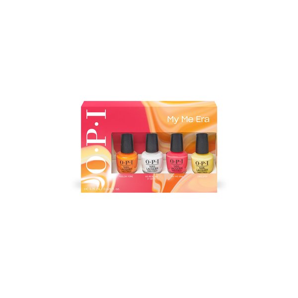 OPI Nail Lacquer, 4PC Mini-Pack, Up to 7 Days of Wear, Chip Resistant & Fast Drying, Summer '24, My Me Era Collection, (4 x 0.125 fl oz)