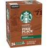Starbucks Decaf Coffee K-Cup Pods, Pike Place, 24 CT (Pack of 2)
