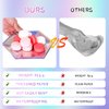 Iridescent Party Supplies Decorations, Holographic Party Paper Plates Set, Disposable Iridescent Cups Knives Spoons Fork Set for Wedding Birthday Party, Serve 16