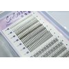 Saibinuo 240pcs Mixed Pack C Curl False Eyelash Extension Individual Lashes Lower Bottom Lash (5-6mm) Fairy Style A Shape (10-12mm) Fish Tail (9-11mm) Natural Clusters, 240 Count (Pack of 1).