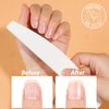 Teenitor Nail File Buffer, Nail Files, Nail Buffer Set to File, Shape,Smooth, Buffer and Shine Nails, Half-Moon